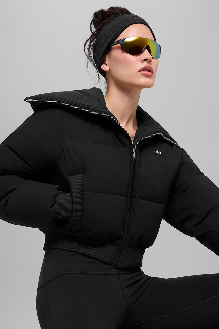 Captivate Puffer   Black