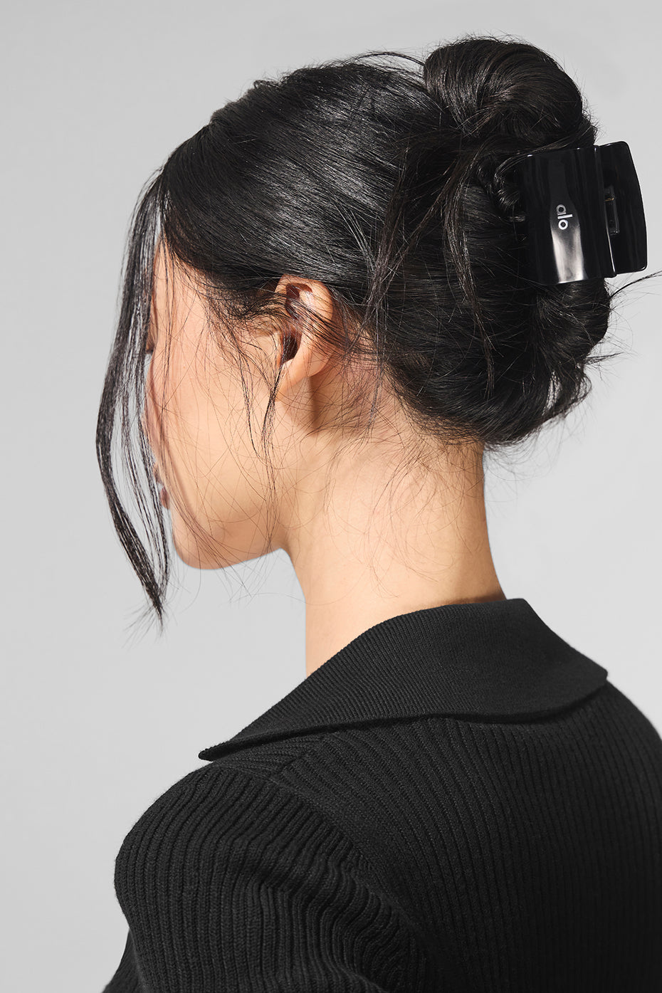 Alternative view of Effortless Claw Clip (2 Pack)   Black