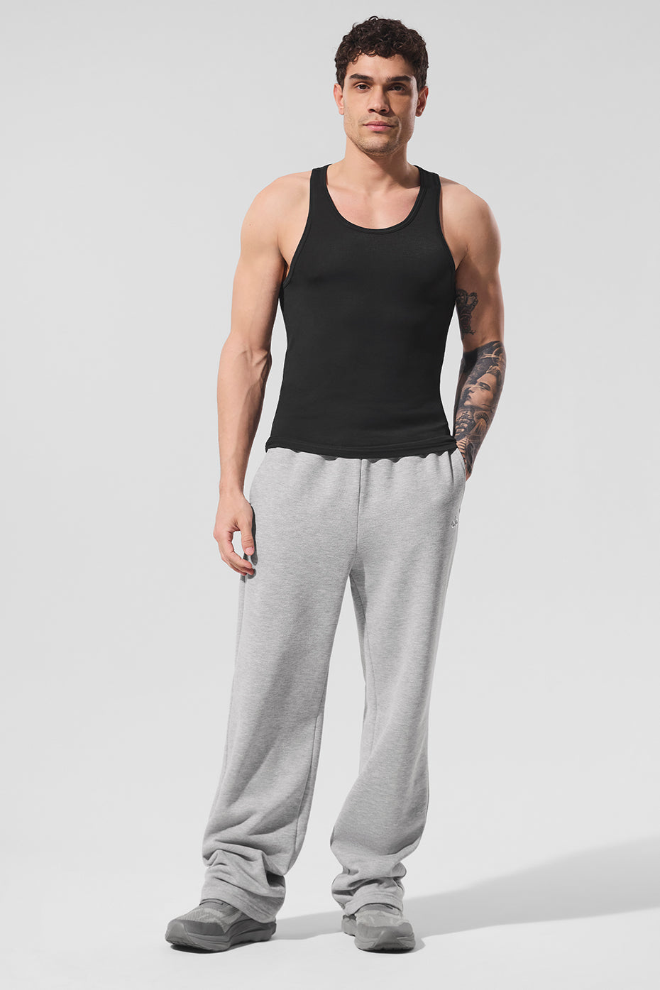 Alternative view of Everyday Modal Rib Tank   Black
