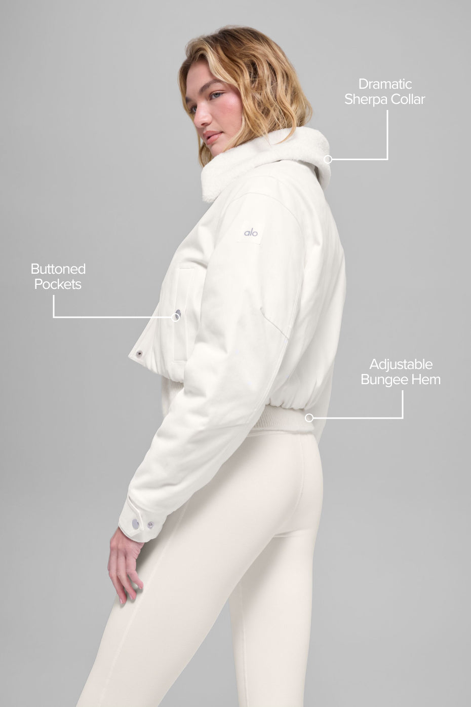 Alternative view of Navigator Jacket   Ivory
