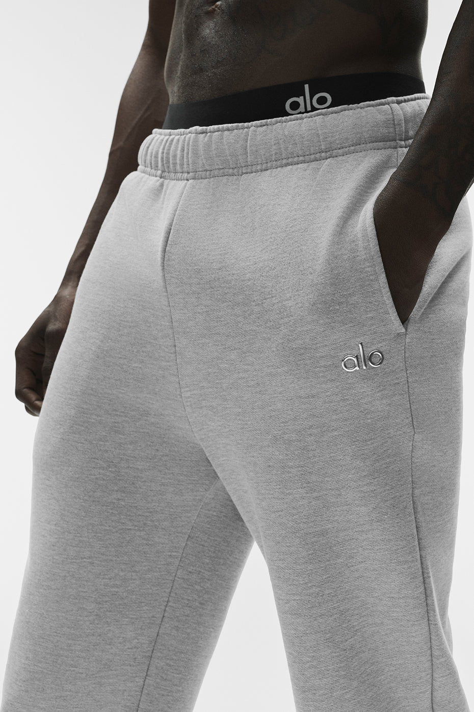 Alternative view of Accolade Sweatpant   Athletic Heather Grey