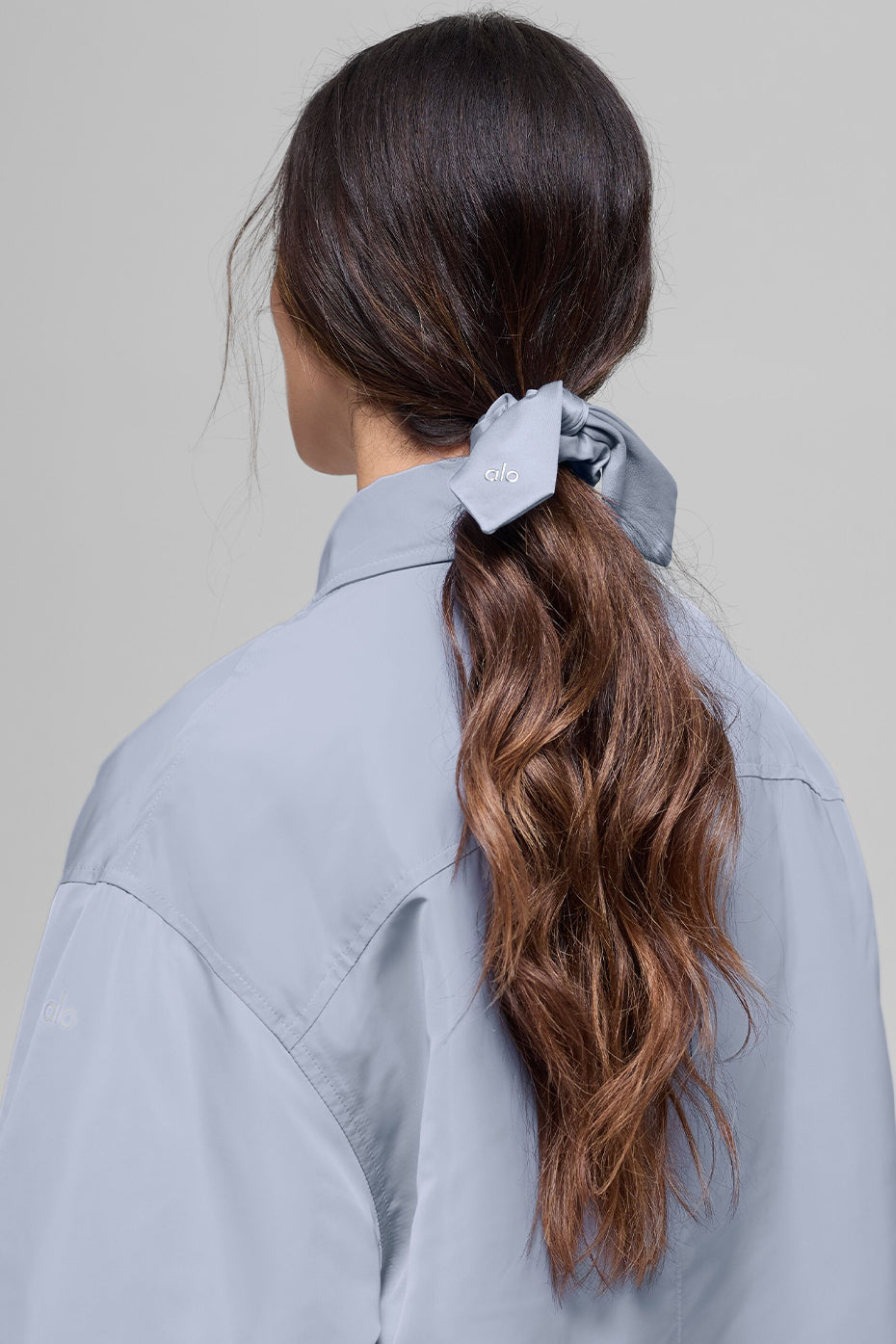 Alternative view of Airlift Rhythm Scrunchie   Winter Frost