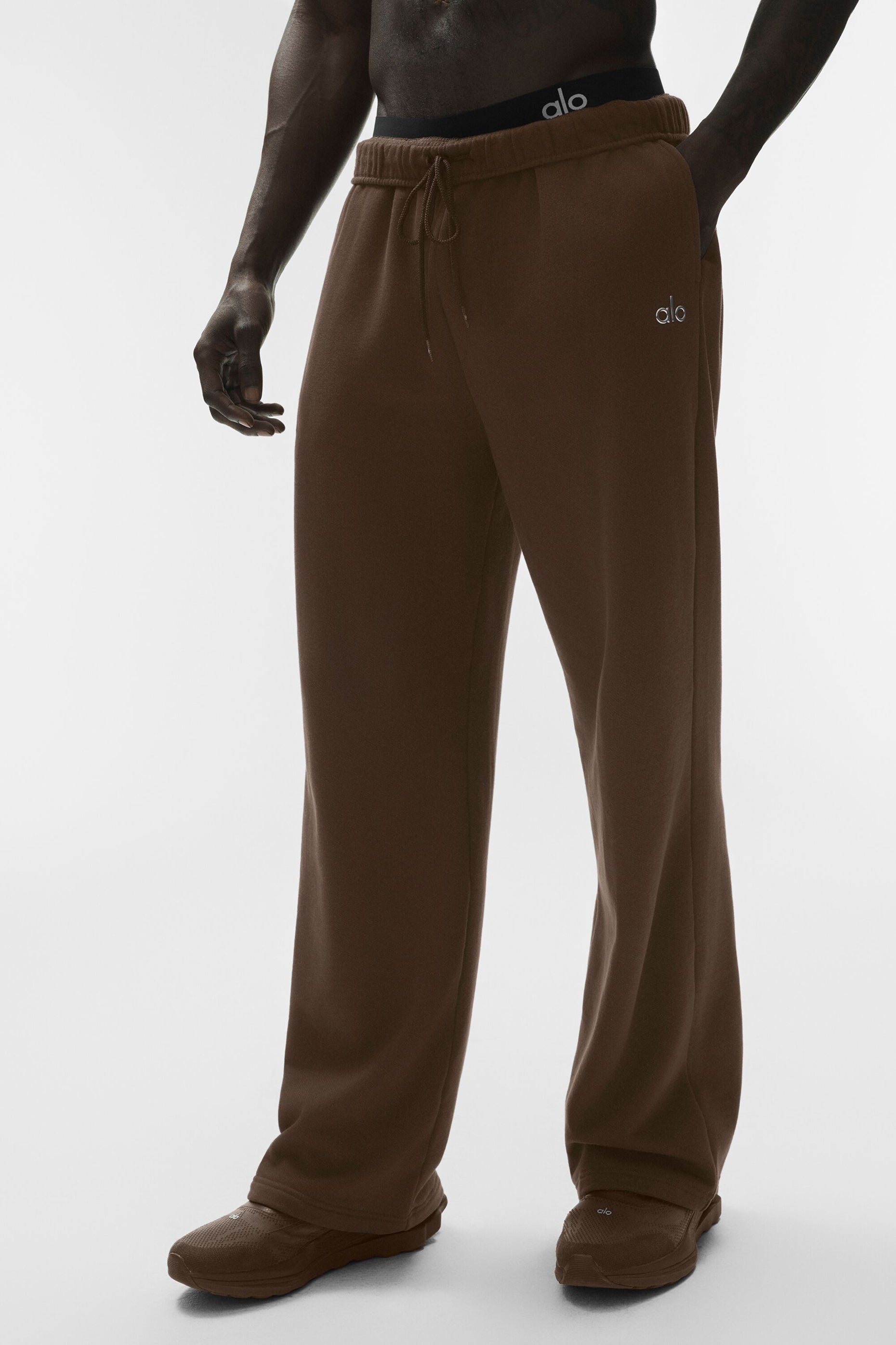 Alternative view of Accolade Straight Leg Sweatpant   Espresso