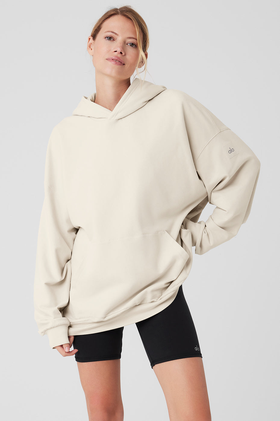 Double Take Hoodie   Bone