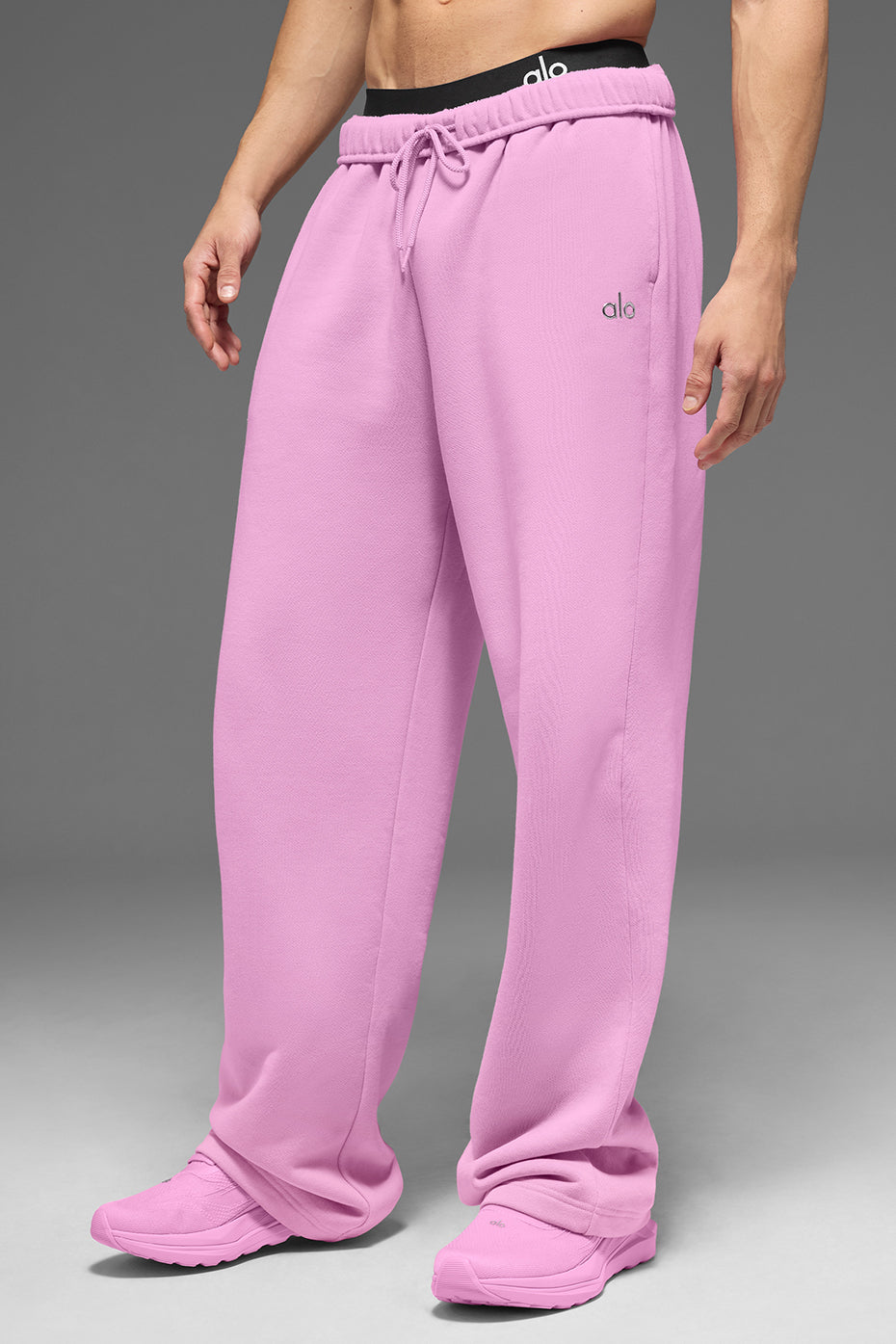 Accolade Straight Leg Sweatpant   Candy Heart Pink