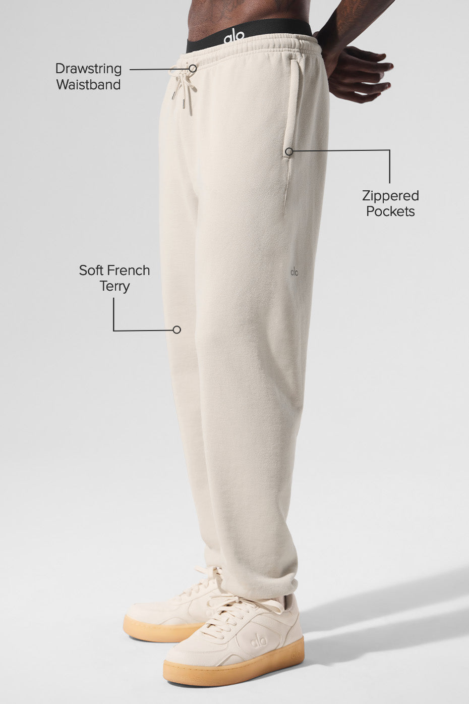 Alternative view of Chill Sweatpant   Bone