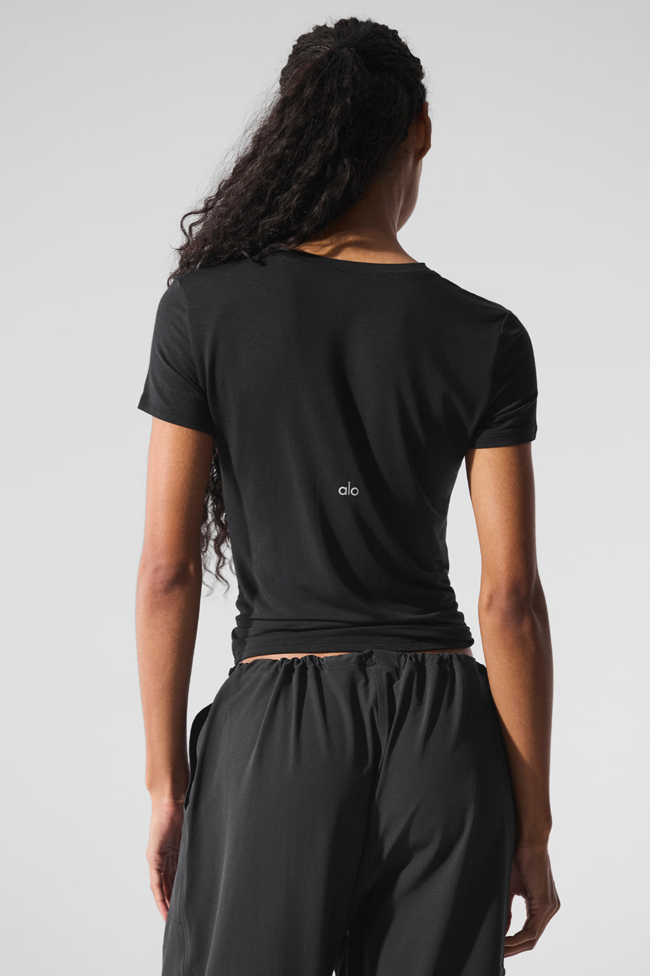 Alternative view of All Day Short Sleeve   Black
