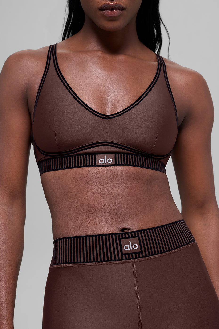 Alternative view of Airlift Line Up Bra   Brownstone