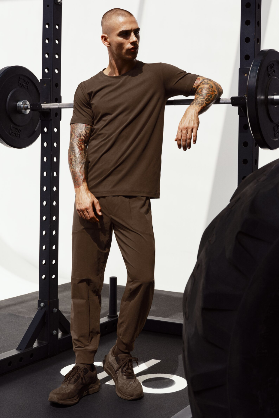 Conquer Reform Crewneck Short Sleeve   Espresso