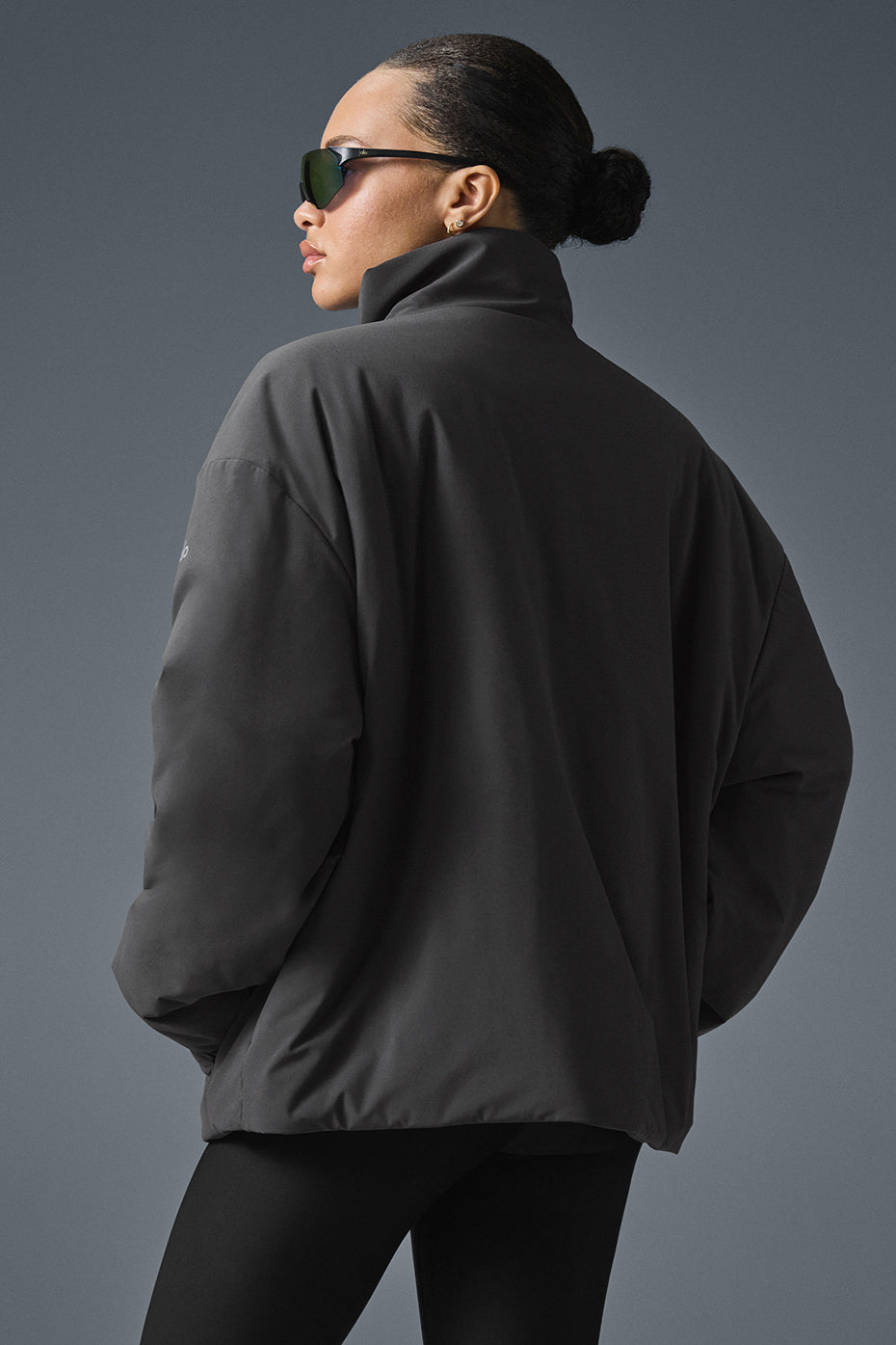 Alternative view of Stretch Woven Notable Jacket   Anthracite