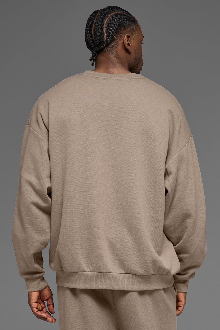 Alternative view of Accolade Crew Neck Pullover   Gravel