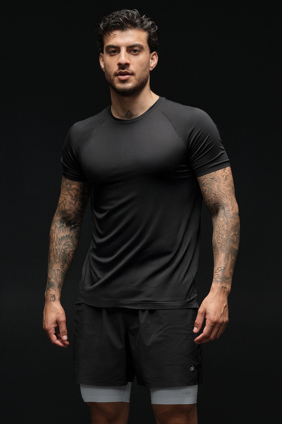 Idol Crewneck Short Sleeve   Black