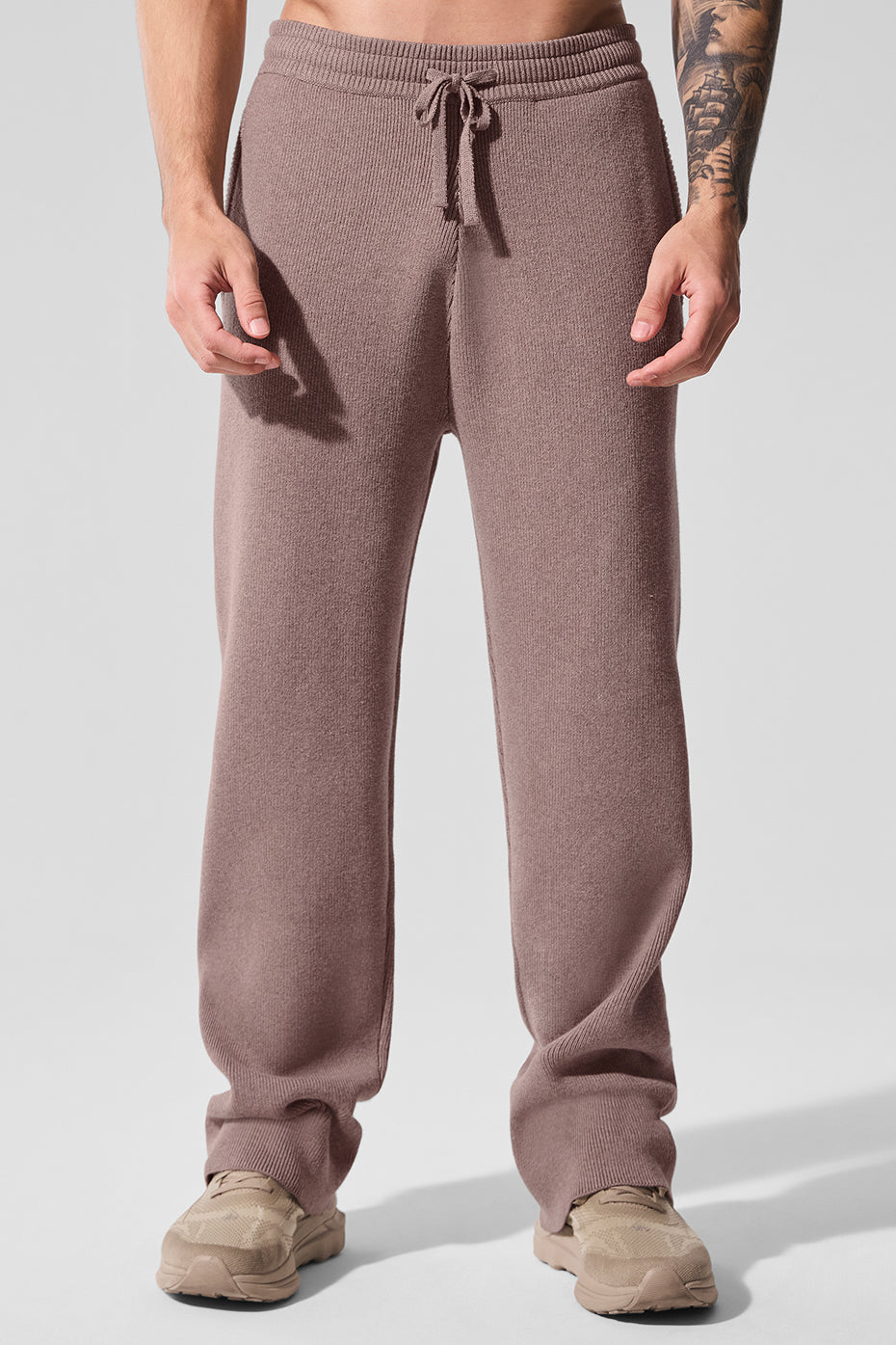 Scholar Straight Leg Sweatpant   Mushroom Heather