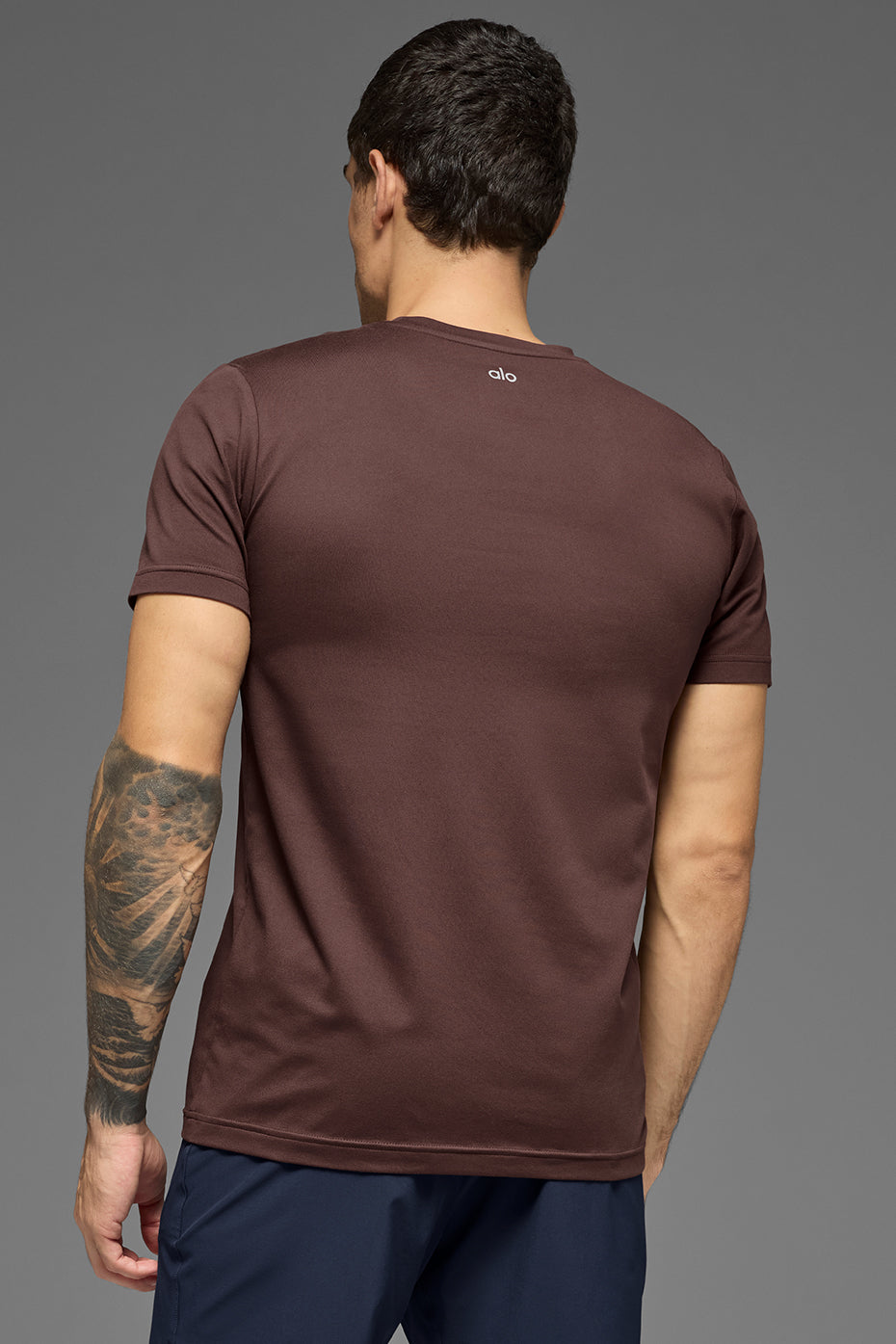 Alternative view of Conquer Reform Crewneck Short Sleeve   Brownstone