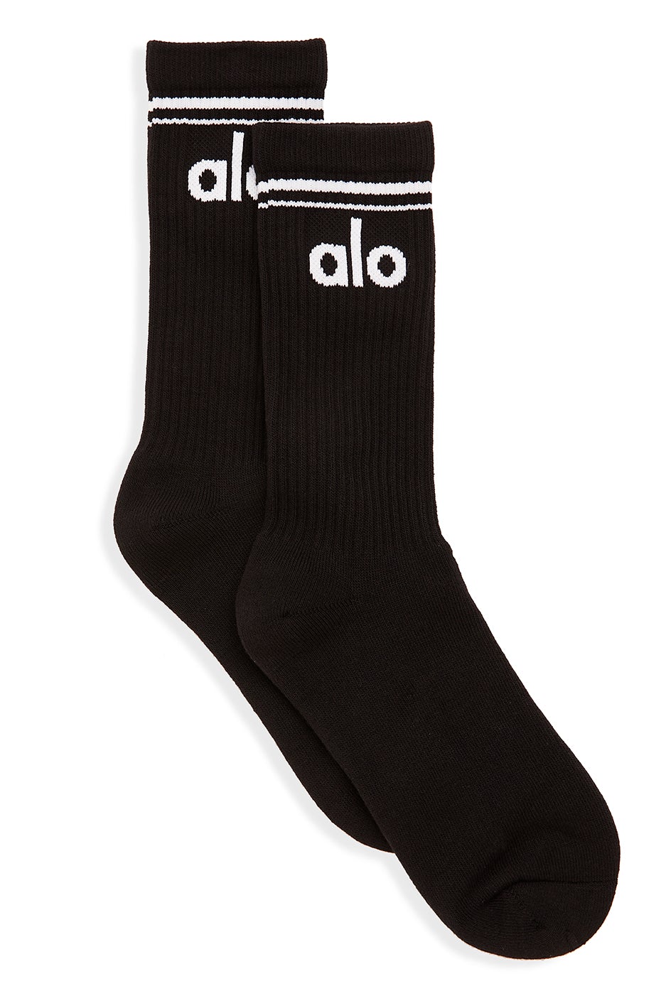 Unisex Throwback Sock   Black/White