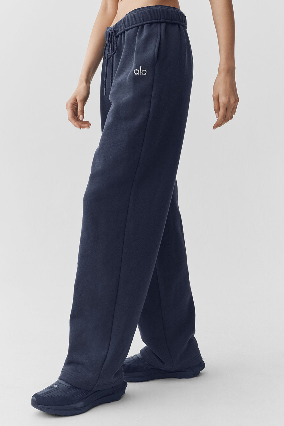Alternative view of Accolade Straight Leg Sweatpant   Navy
