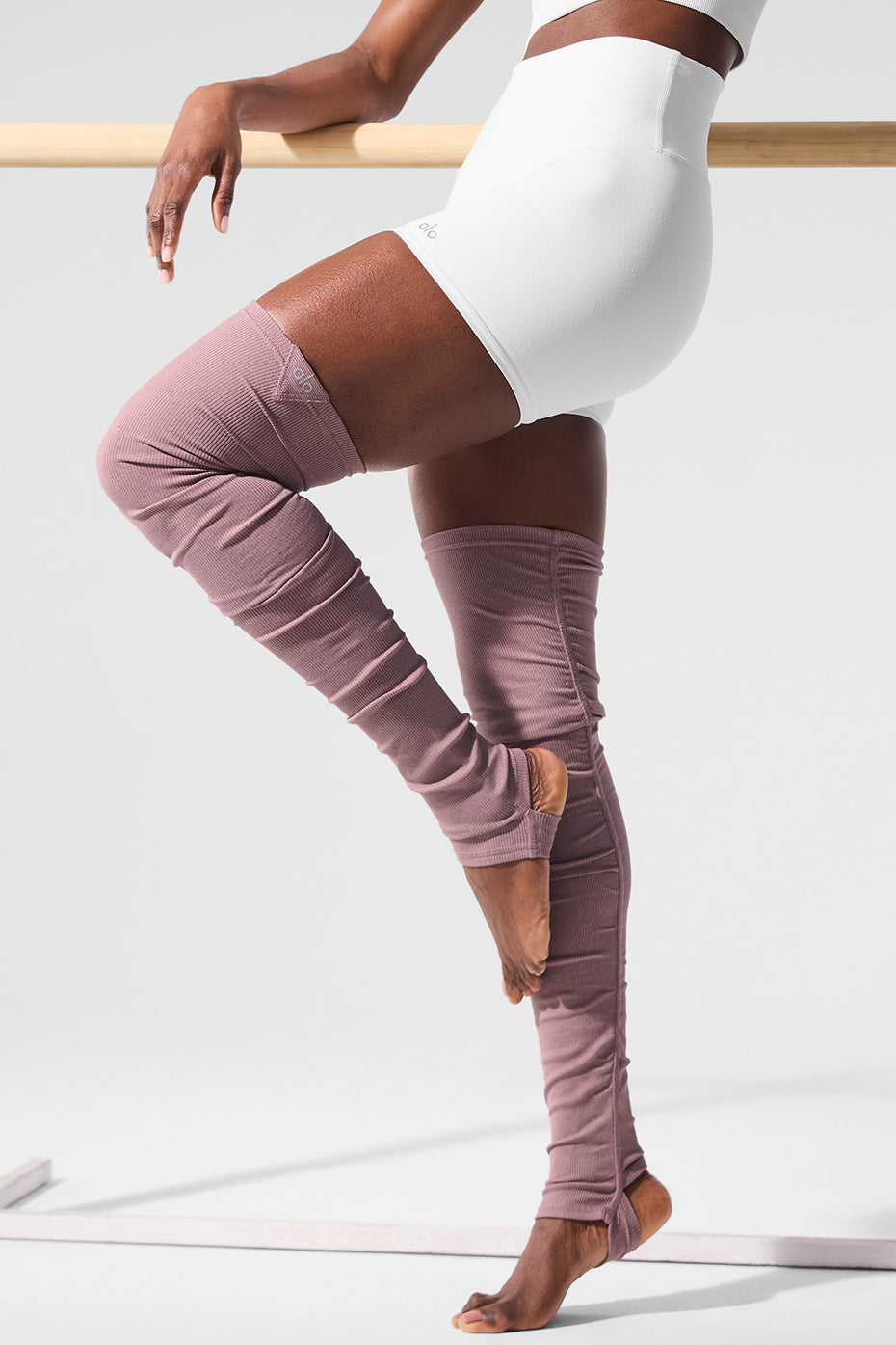 Goddess Leg Warmers   Smoky Quartz Heather