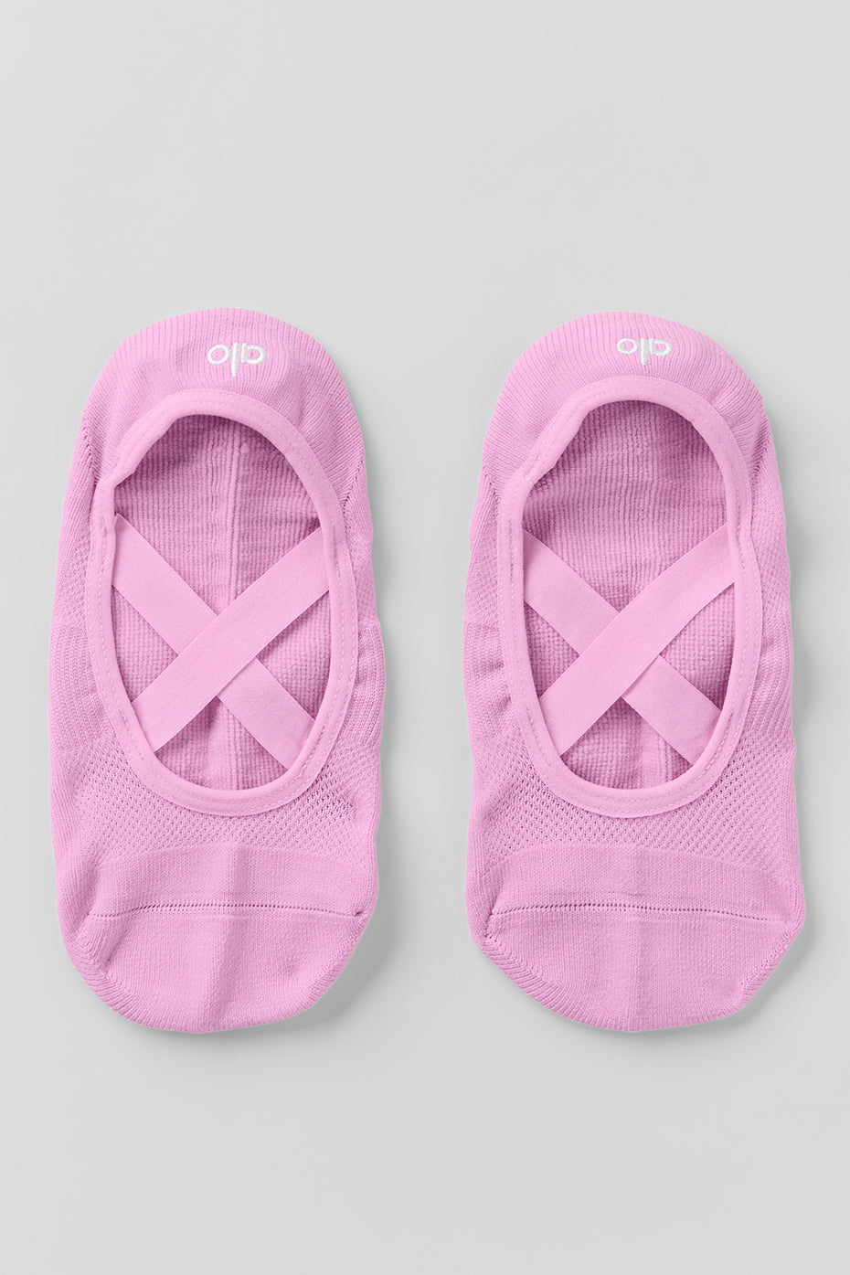 Women's Pivot Barre Sock   Candy Heart Pink