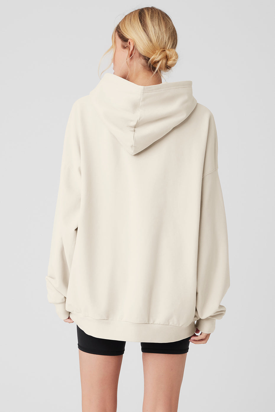 Alternative view of Double Take Hoodie   Bone