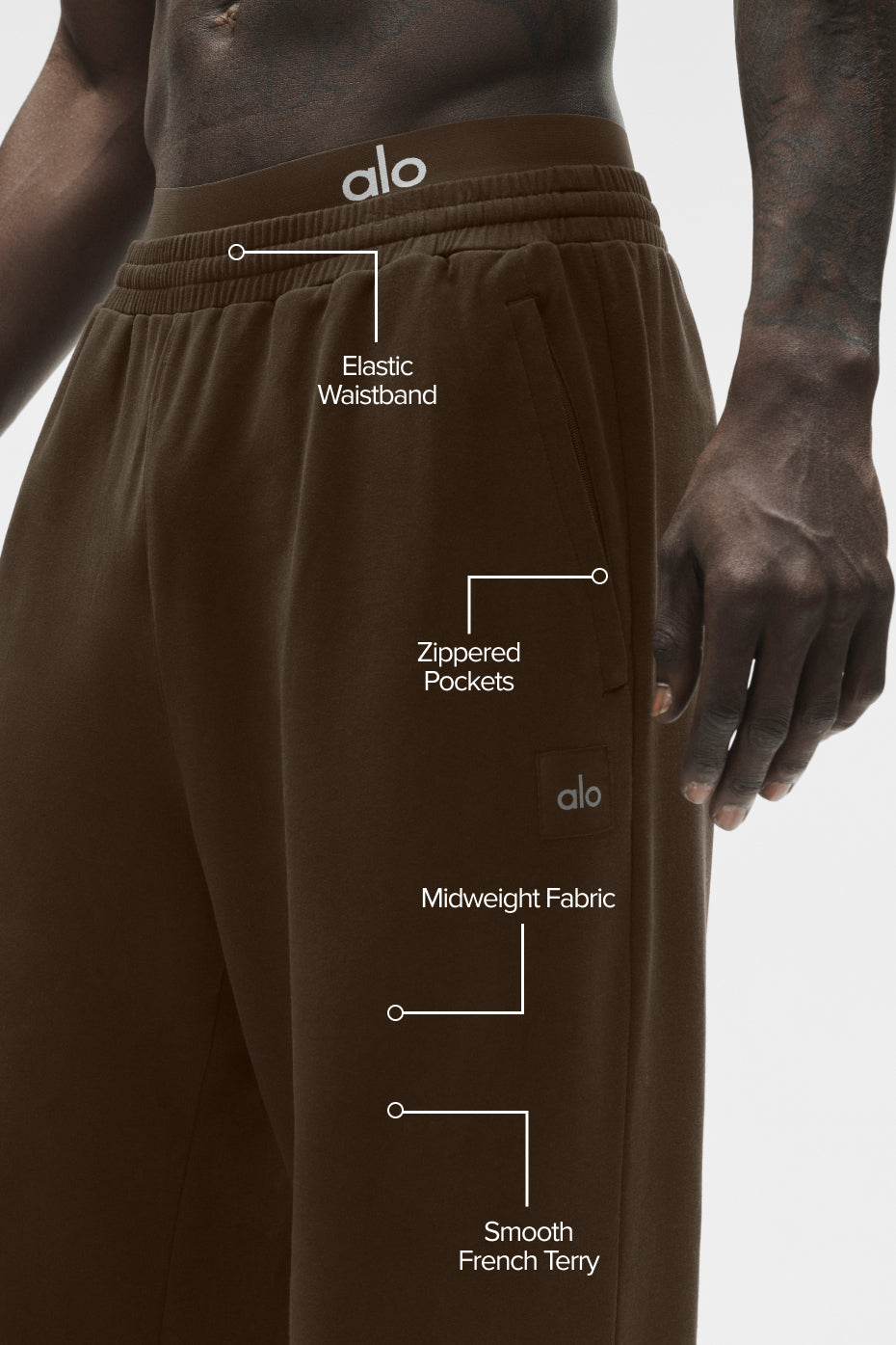 Alternative view of Double Take Straight Leg Pant   Espresso