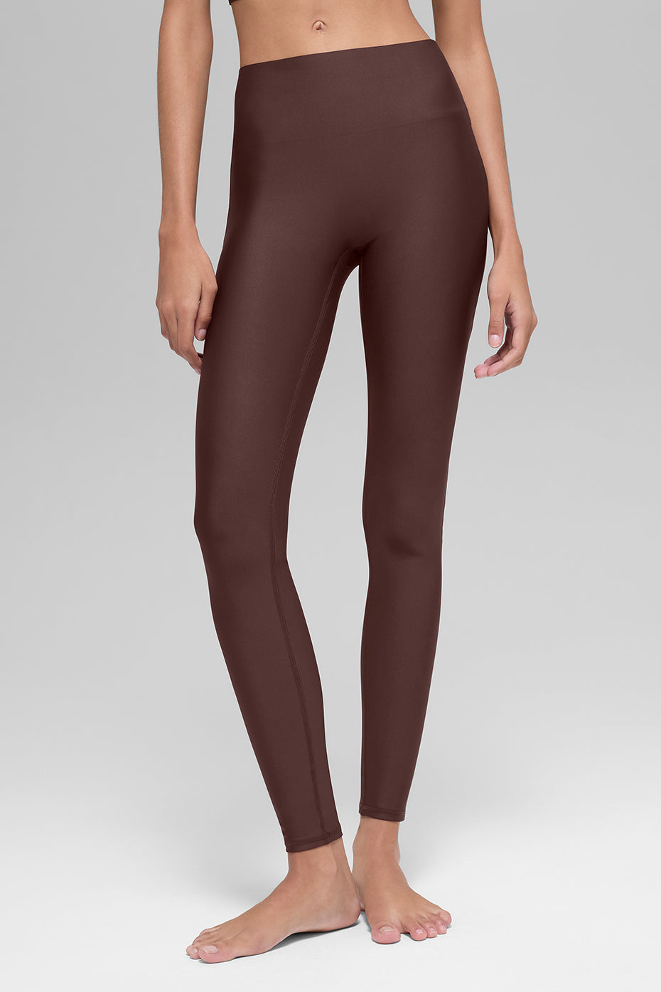 Alternative view of Airlift High Waist Sleek Legging   Brownstone