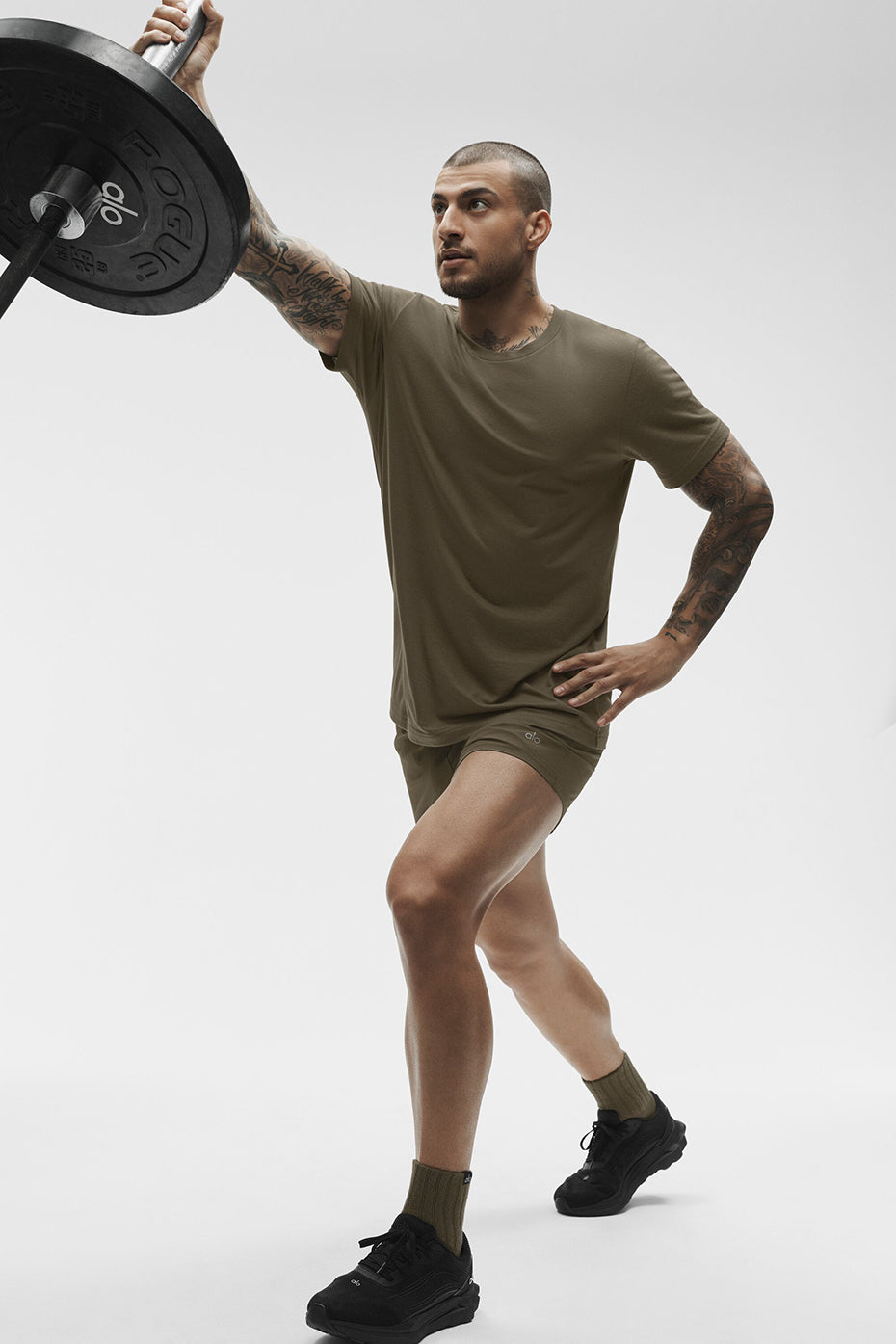 Triumph Tee   Olive Tree