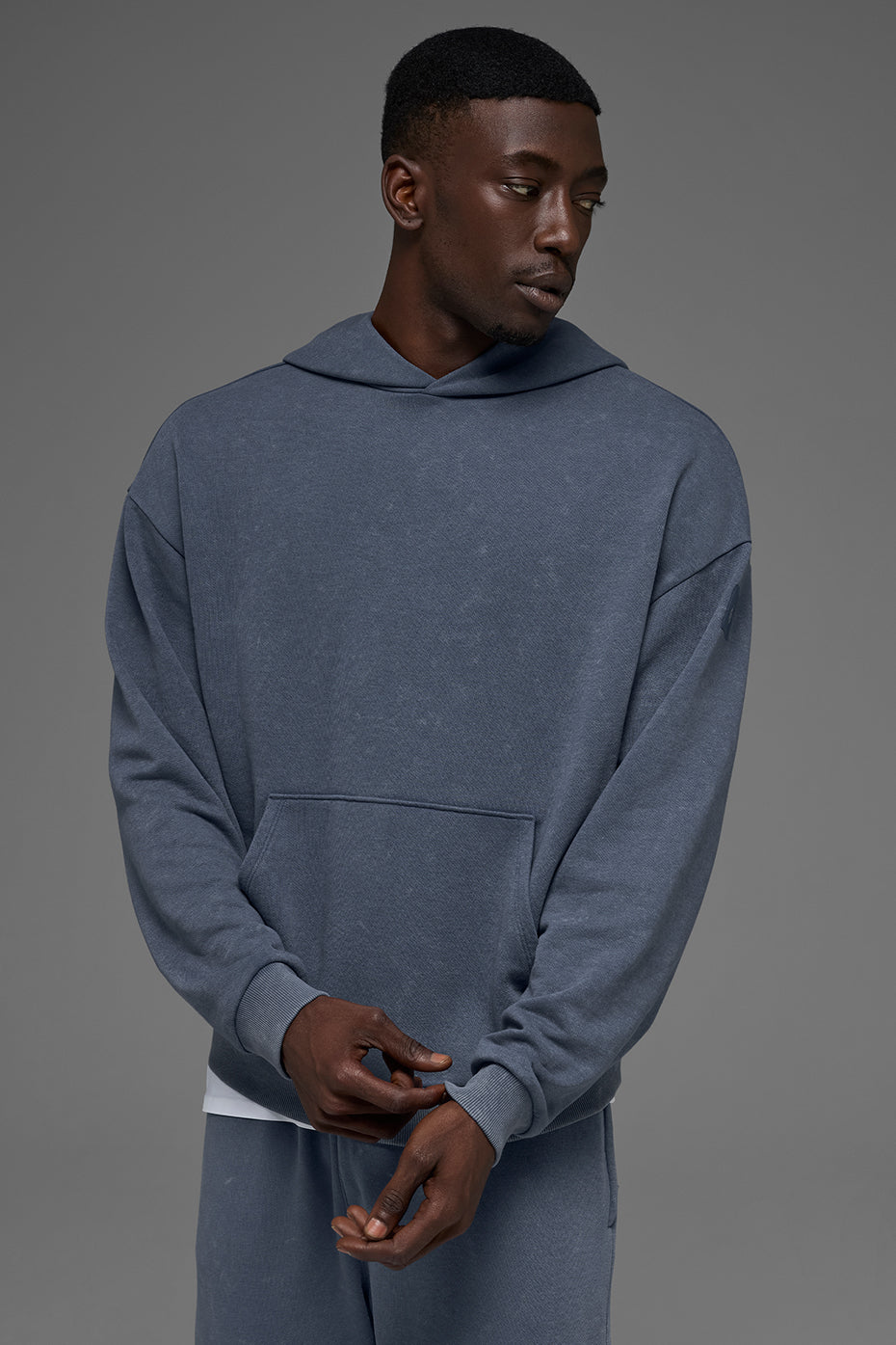 Chill Vintage Wash Hoodie   Bluestone Wash