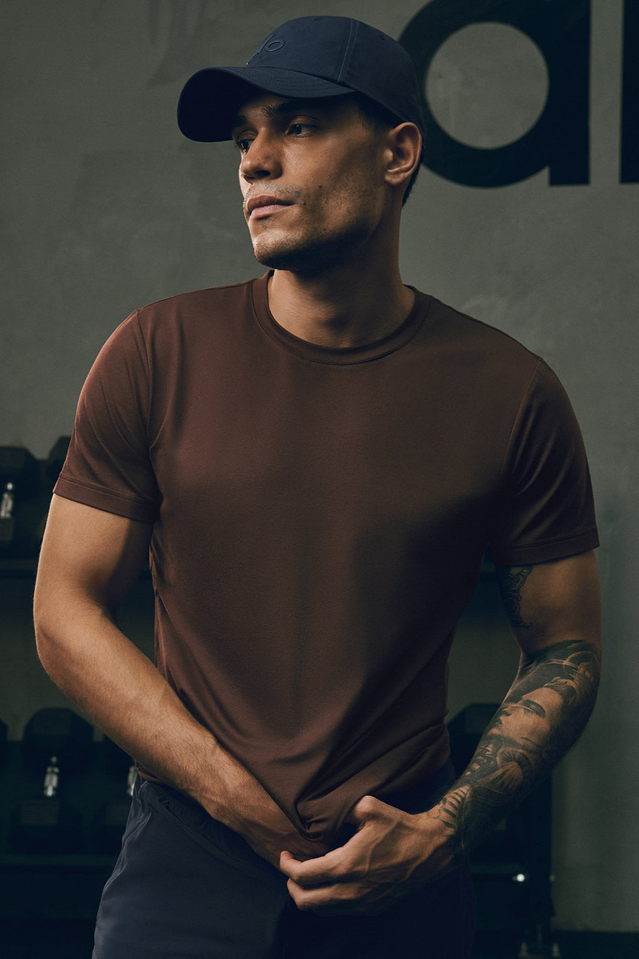 Conquer Reform Crewneck Short Sleeve   Brownstone