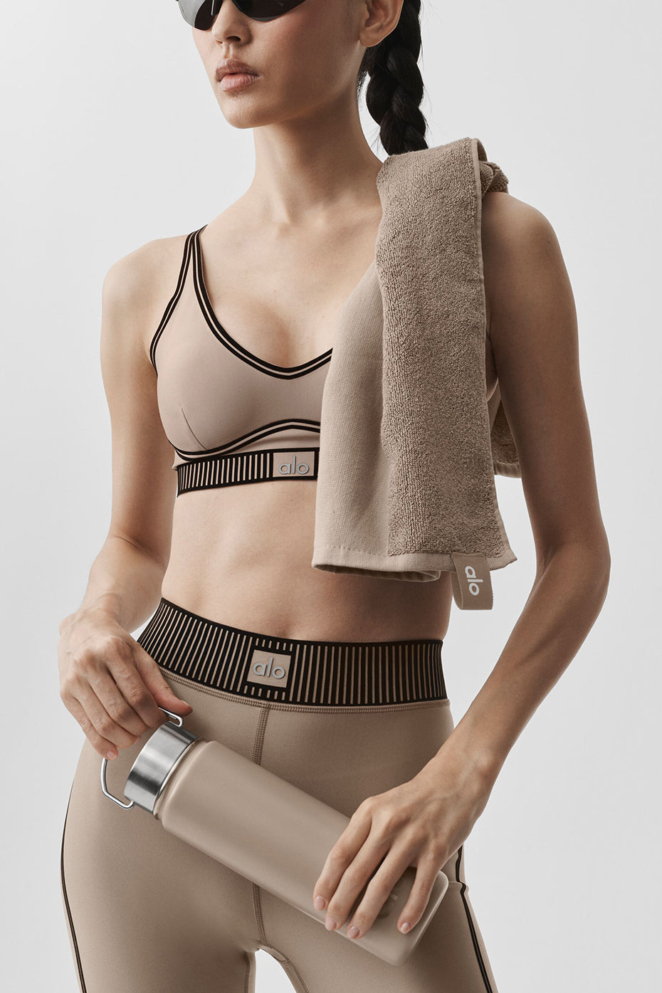 Alternative view of Keep It Cool Gym Towel   Gravel