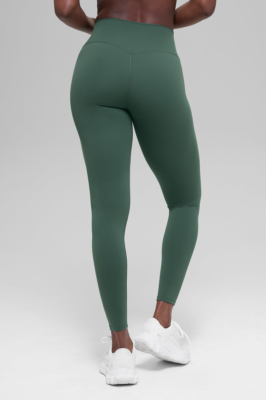 Alternative view of ALO Softsculpt High Waist Legging   Clover Green