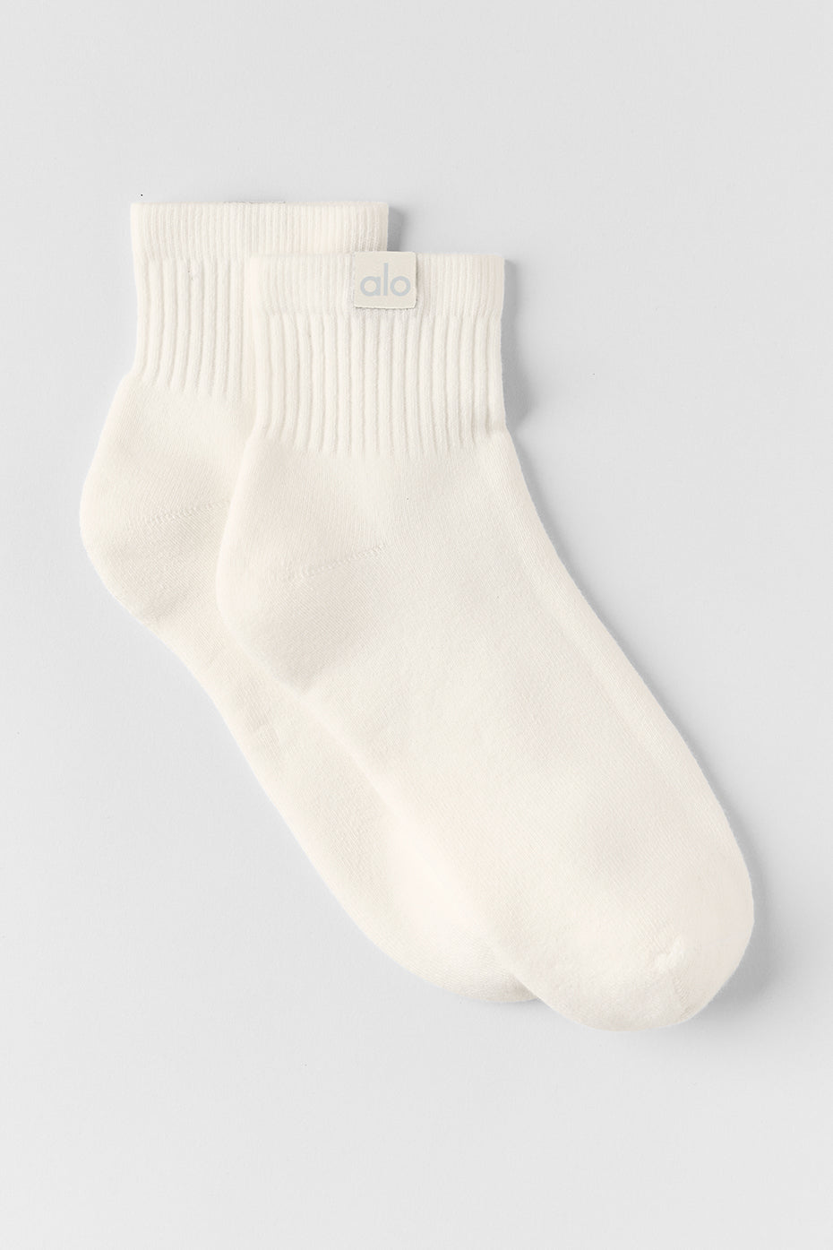 Quarter Crew Street Sock   Ivory
