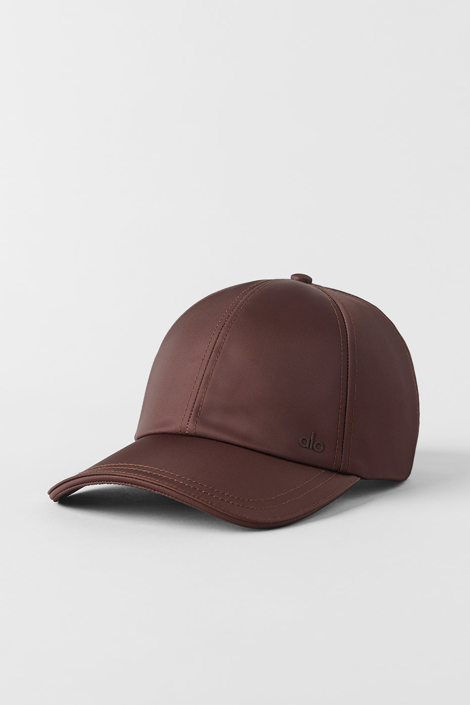Satin Off Duty Cap   Brownstone
