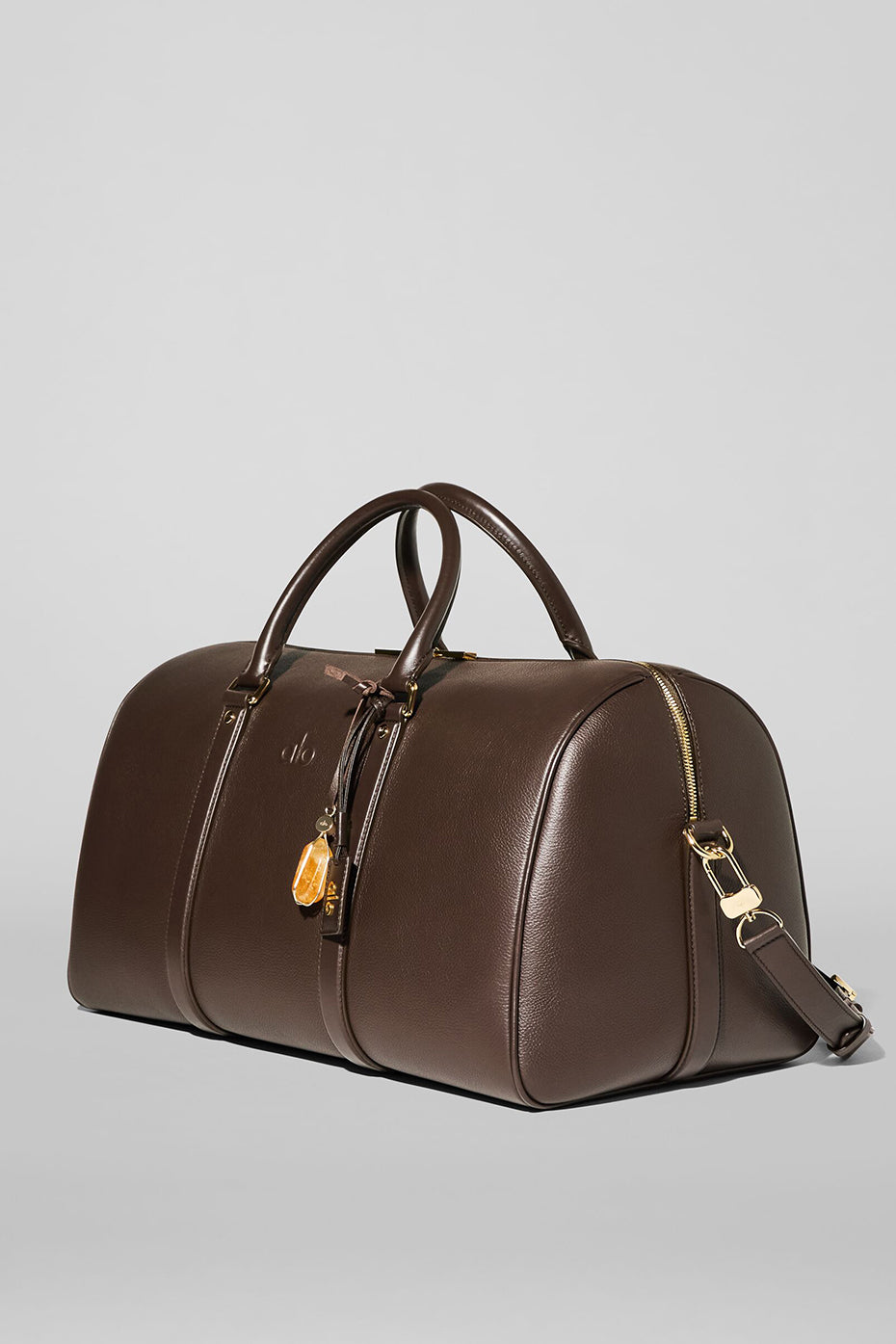 Alternative view of ALO Voyage Duffle   Espresso Leather