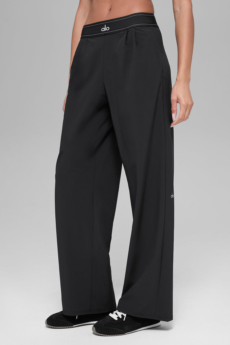 Alternative view of Suit Up Trouser (Long)   Black