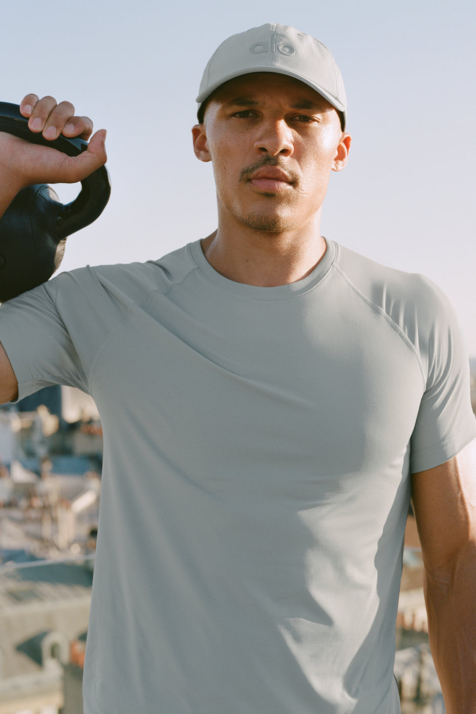 Idol Crewneck Short Sleeve   Lunar Grey