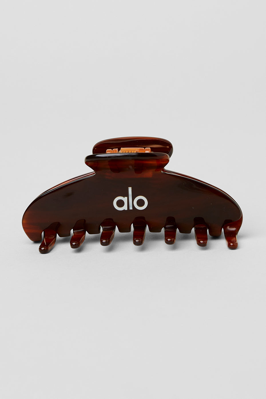 Alternative view of 90's Claw Clip   Brown Tortoise