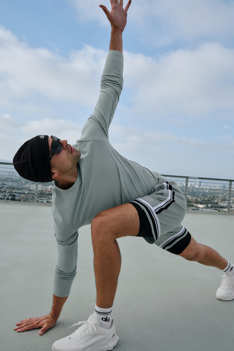 Conquer Reform Crewneck Long Sleeve   Lunar Grey