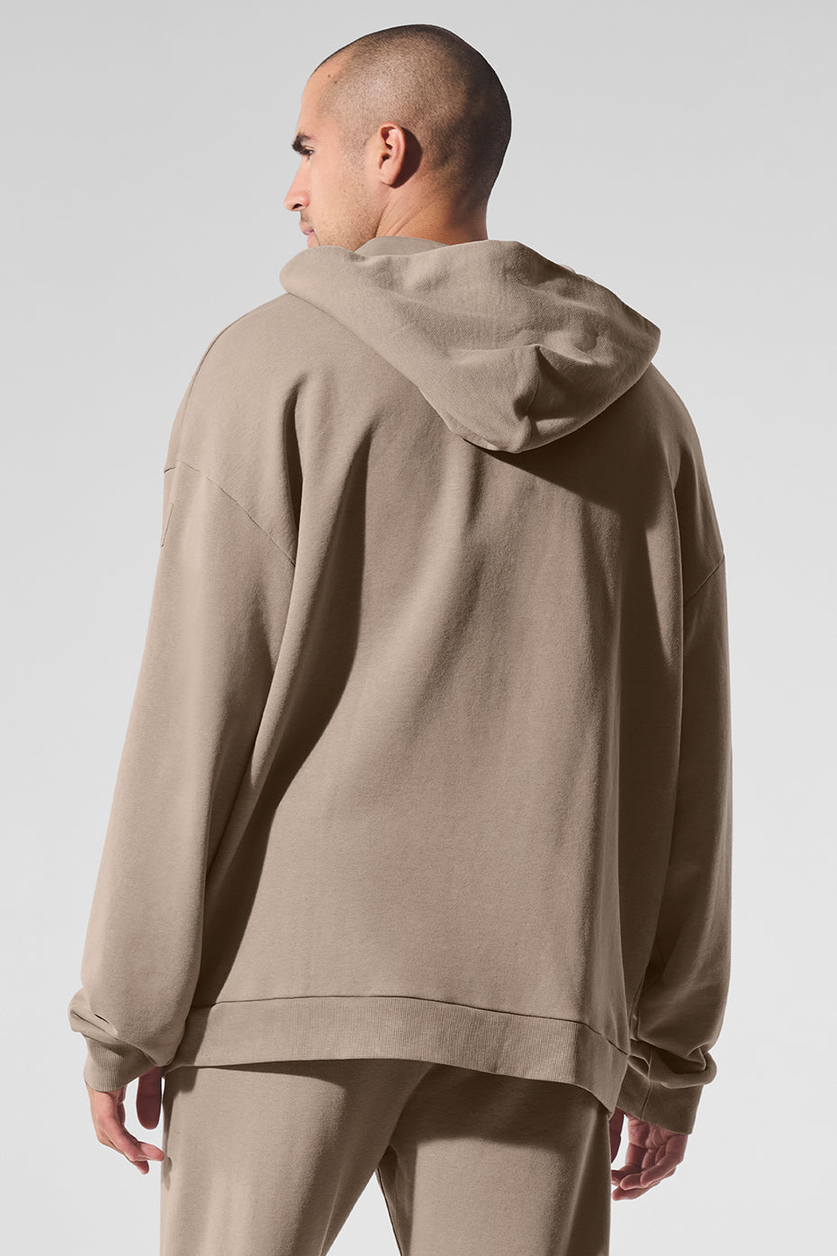 Alternative view of Chill Vintage Wash Hoodie   Gravel Wash