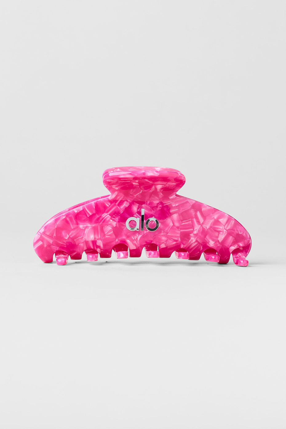 Alternative view of 90's Claw Clip   Paradise Pink Shell