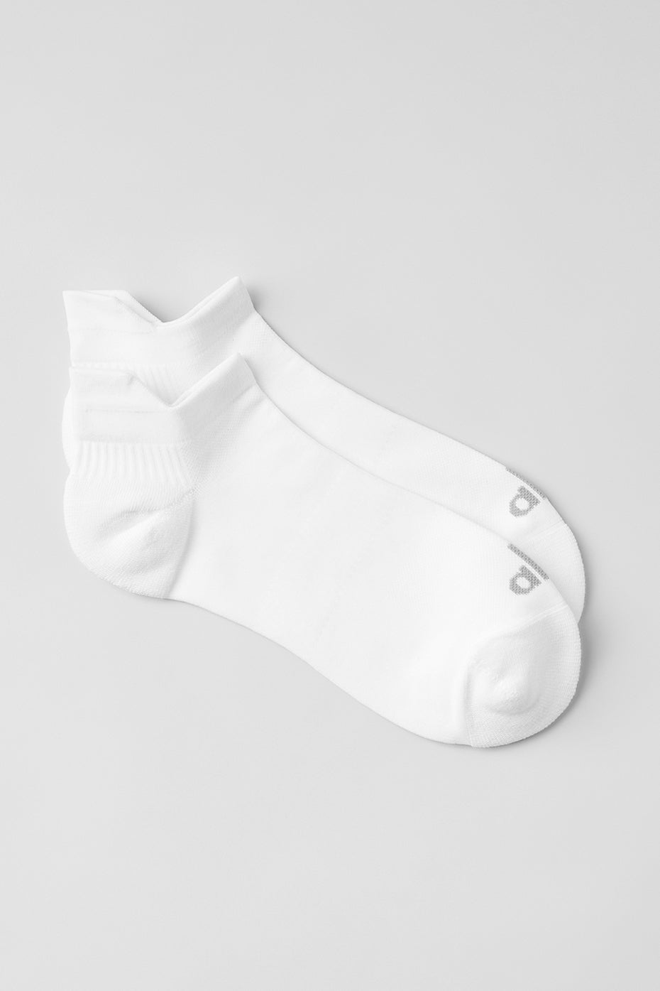 Unisex Performance Tab Sock   White/Titanium
