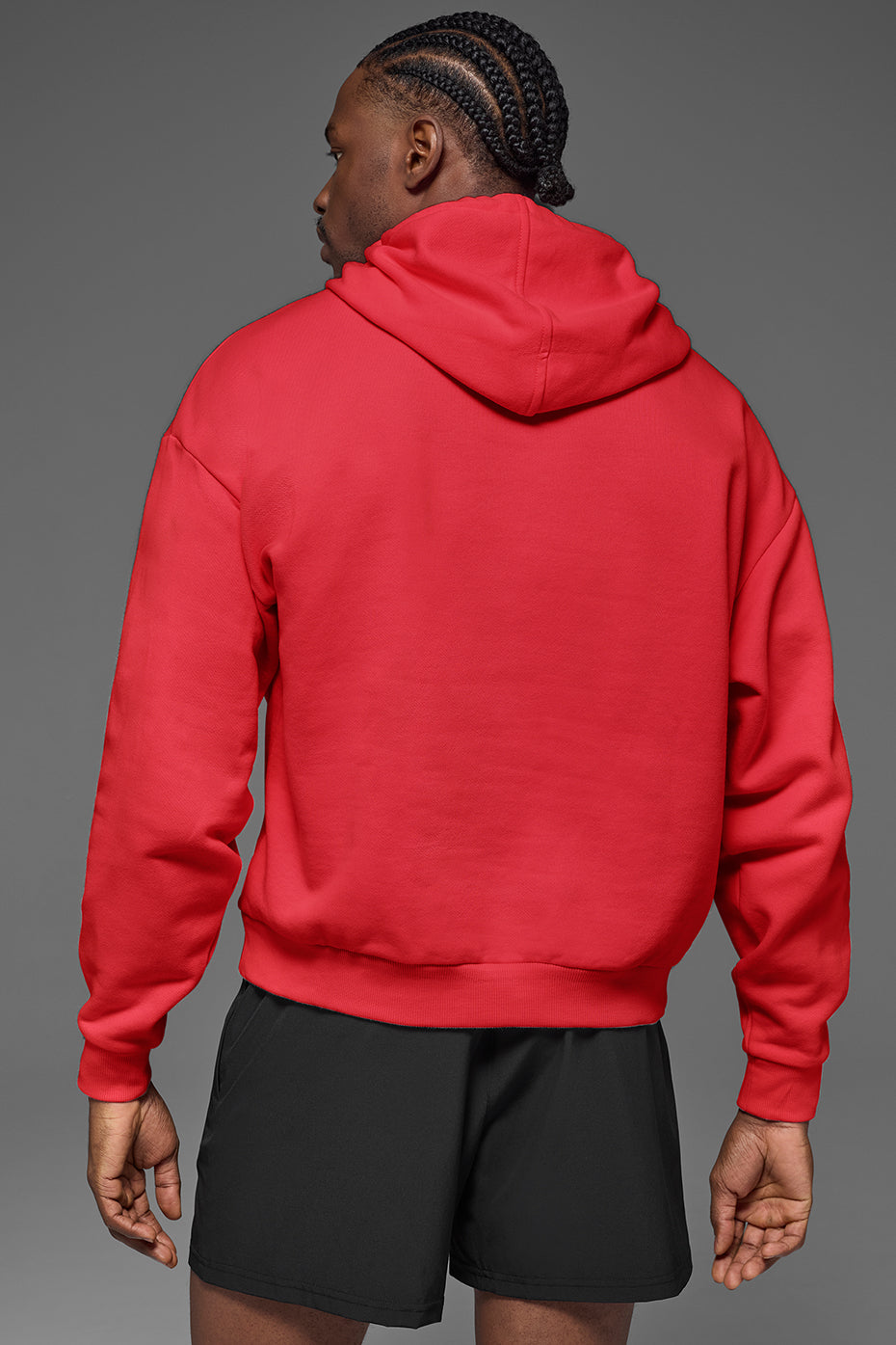 Alternative view of Accolade Hoodie   Bright Red