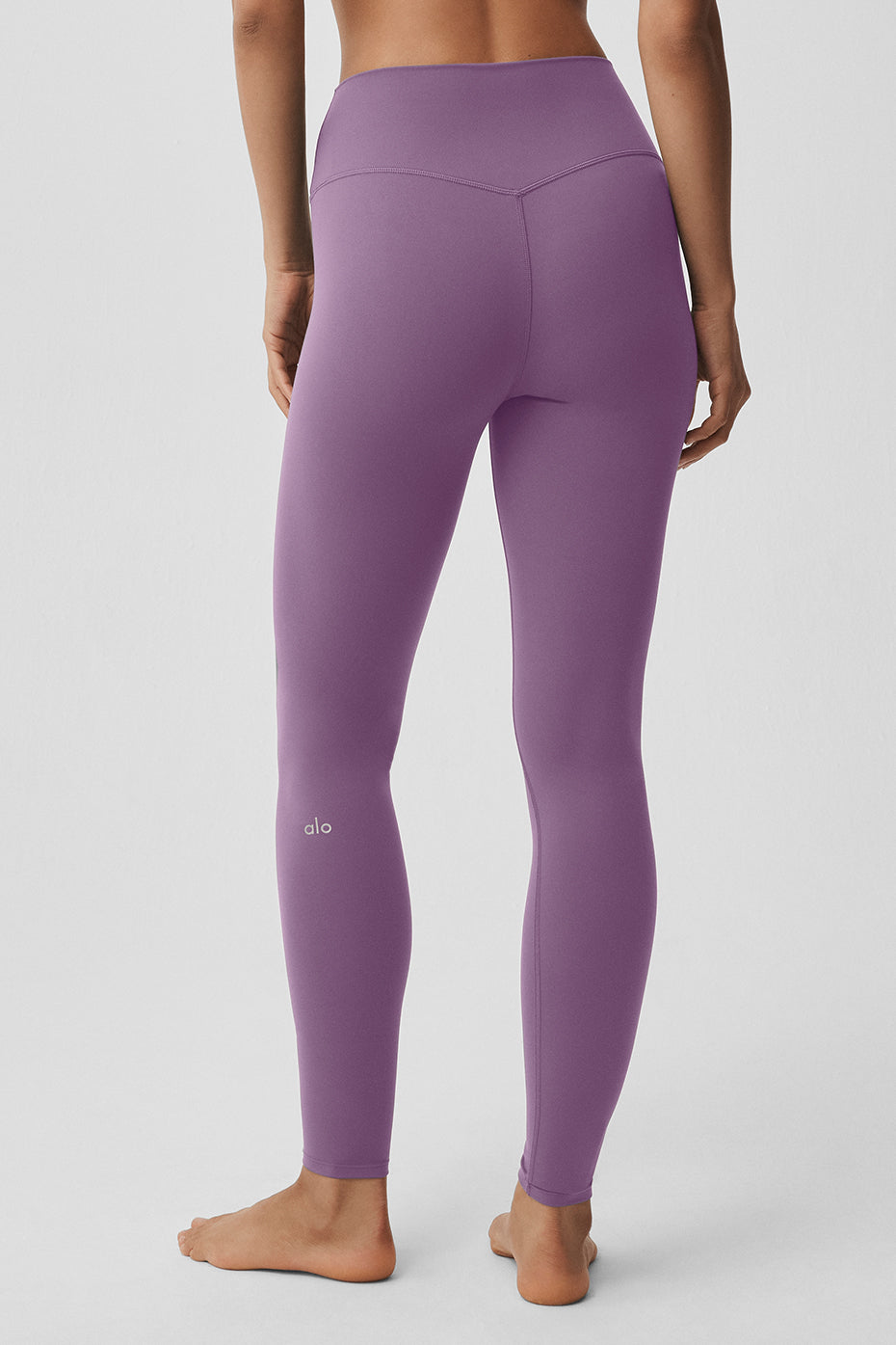 Alternative view of ALO Softsculpt High Waist Legging   Plum Kiss