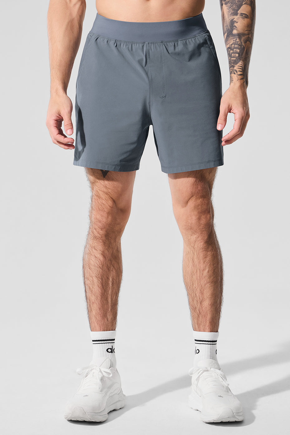 5" Repetition Short   Steel Grey