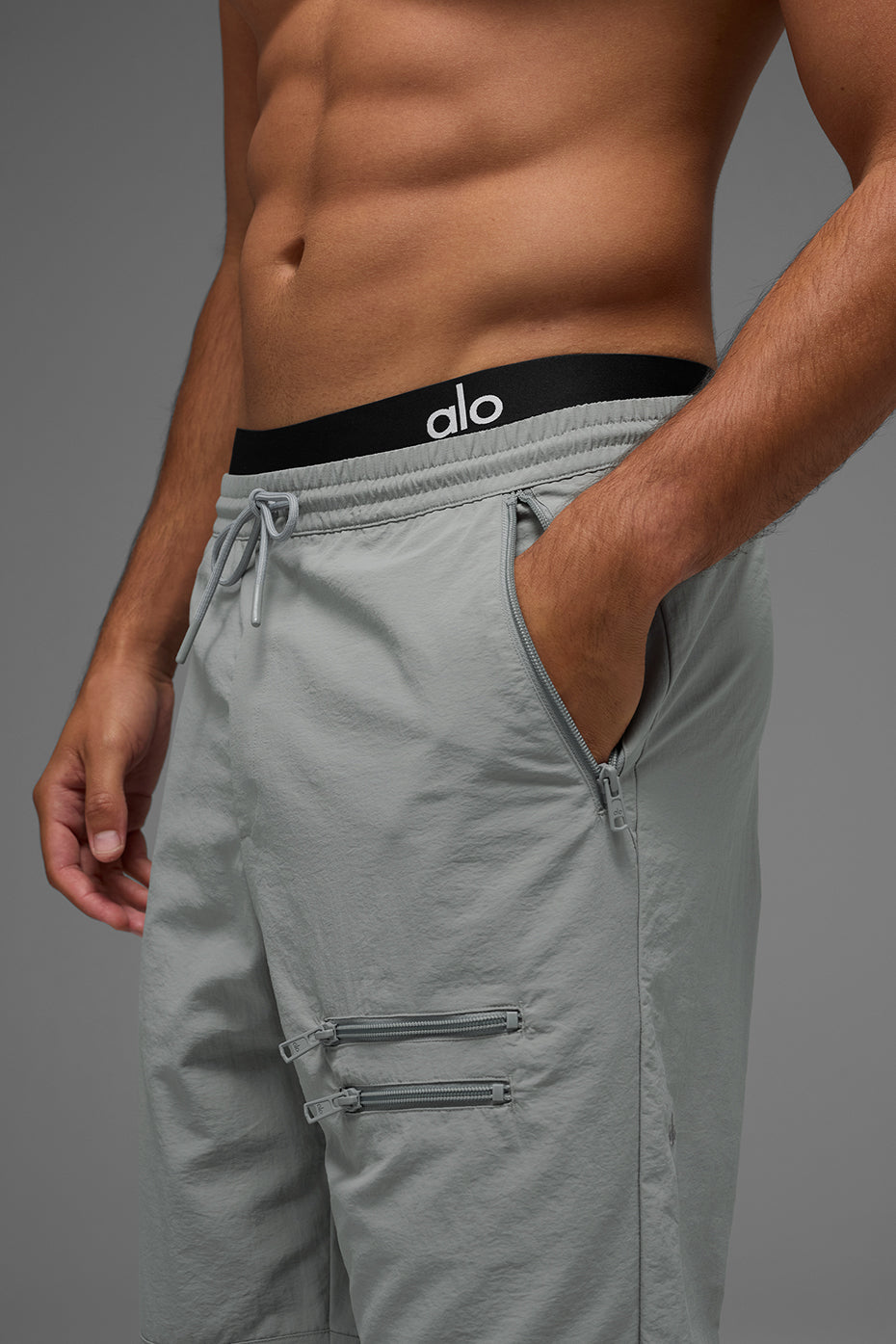Alternative view of Takeaway Track Pant   Lunar Grey