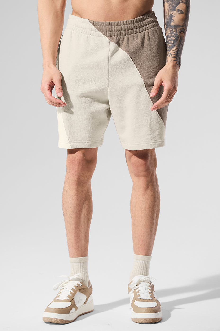 7" Make Waves Short   Ivory/Bone/Gravel
