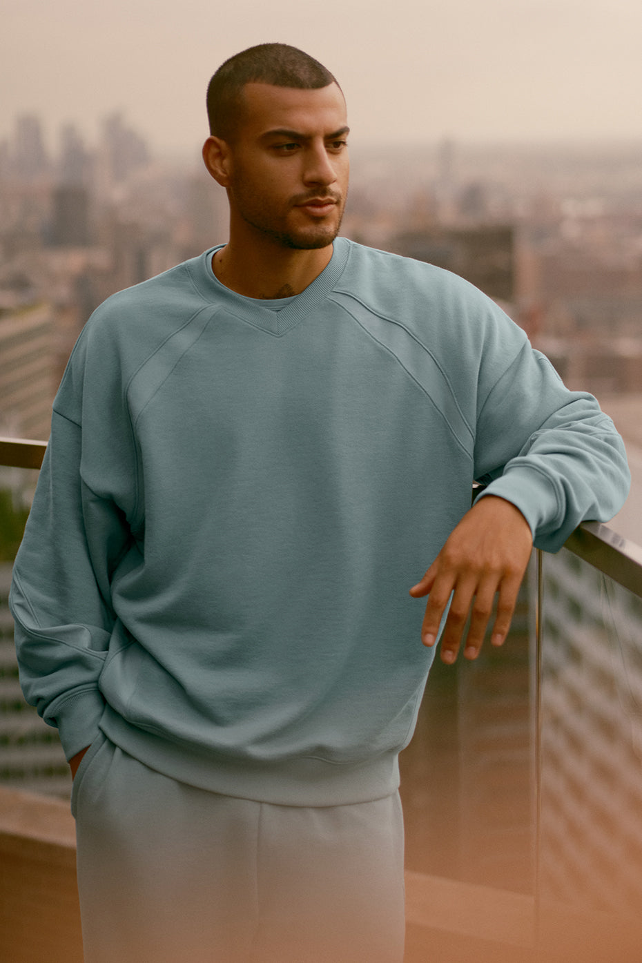 Field Crew Neck Sweatshirt   Desert Sage