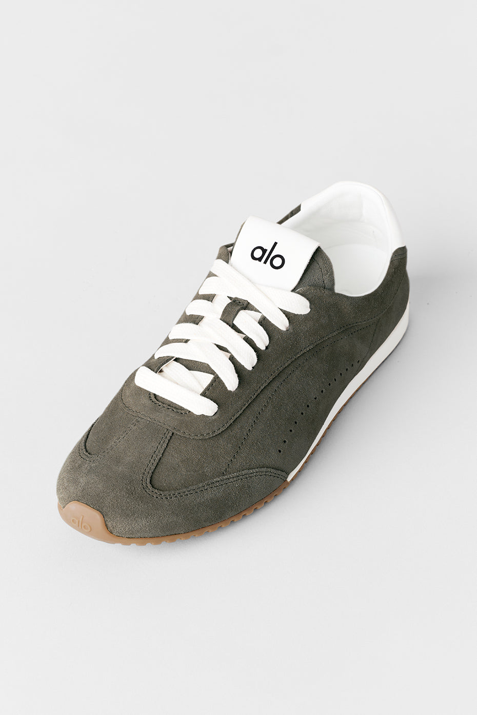 Alternative view of ALO Sunset Sneaker   Olive Tree