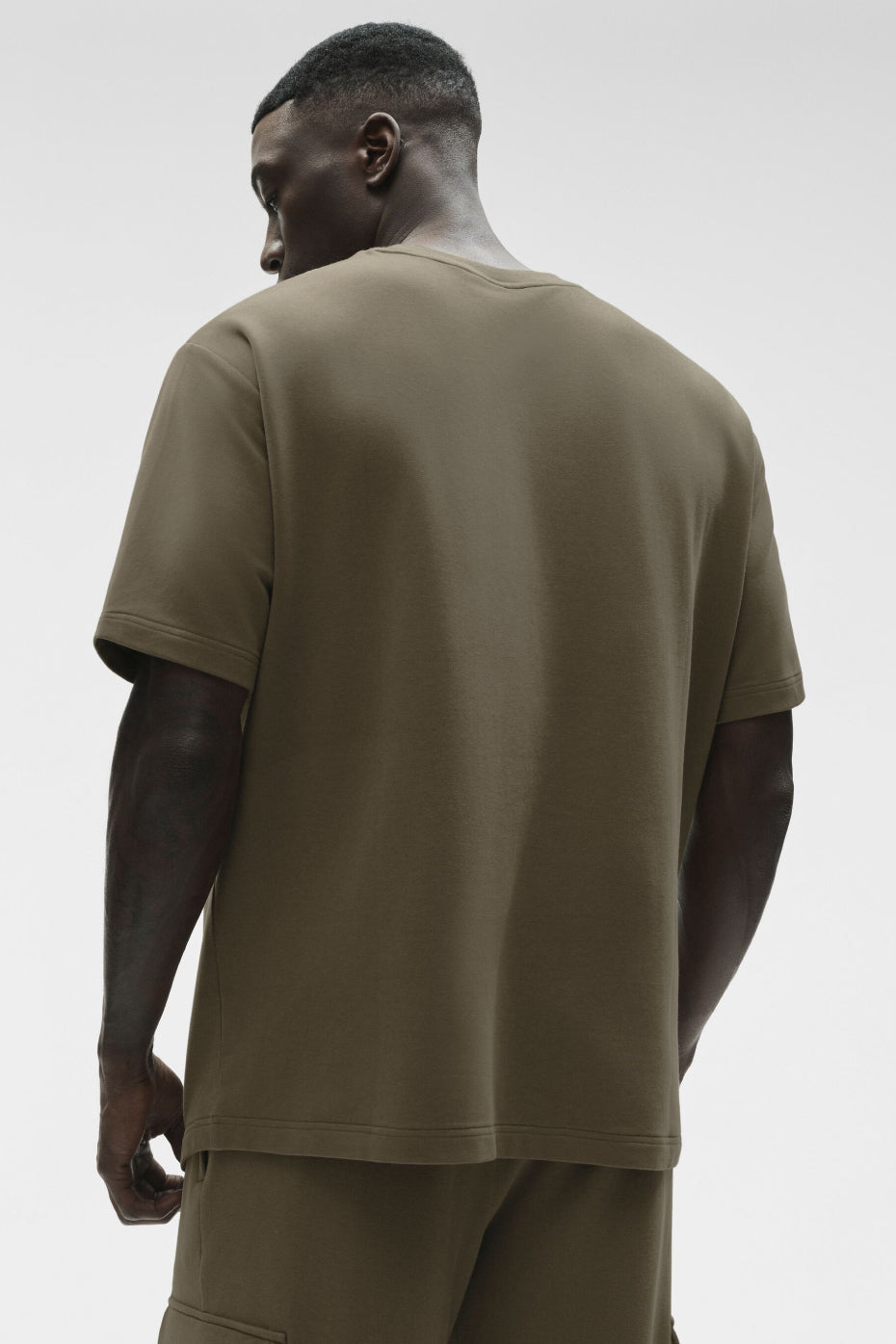 Alternative view of Double Take Short Sleeve   Olive Tree