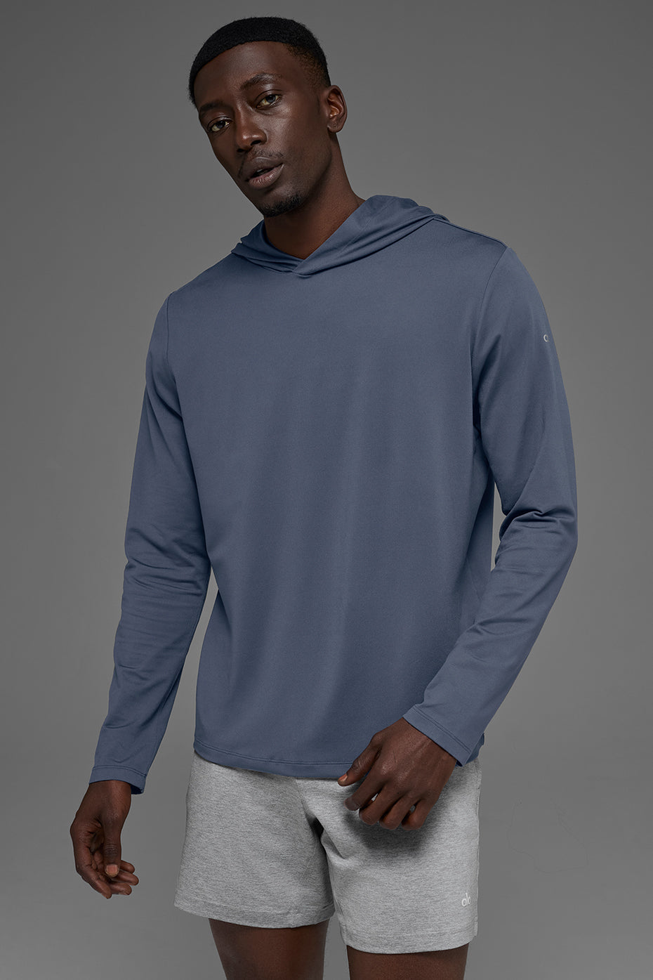 Conquer Reform Long Sleeve With Hood   Bluestone