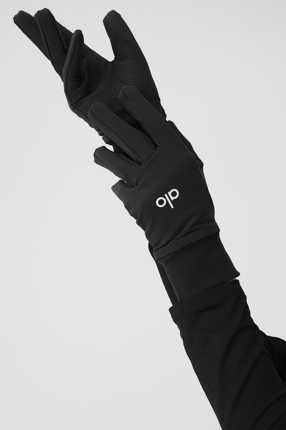 Alternative view of Midweight Performance Glove   Black